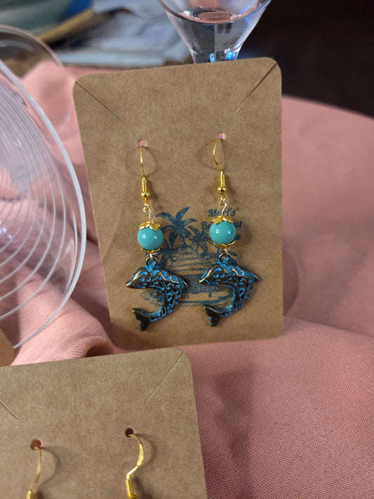 Monterey Ocean Charm Earrings