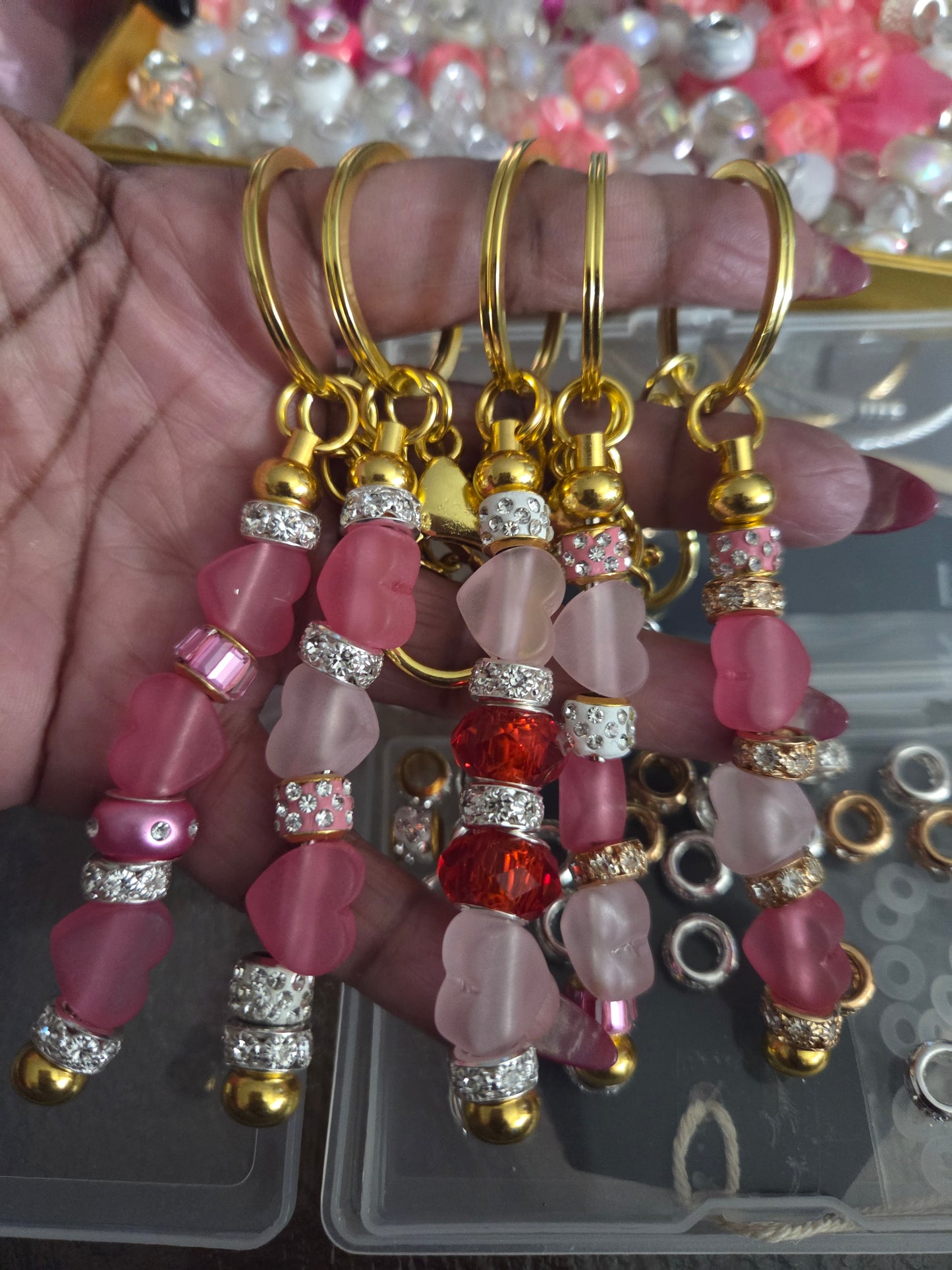 Be Mine - Valentine basket stuffer-Purse Charm/Key Chain