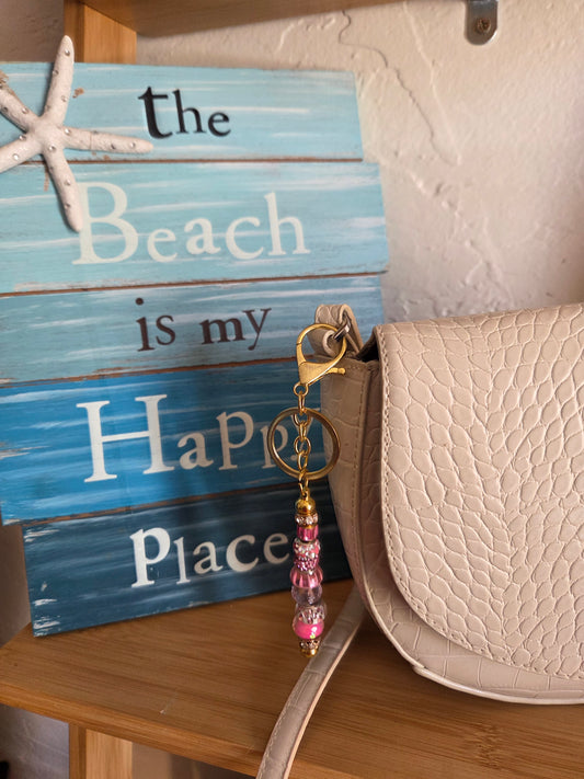 Beaded Purse & Backpack Charm